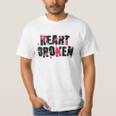 Recherche de le coeur brisé tshirts Simple