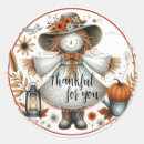 Search for scarecrow stickers Thanksgiving