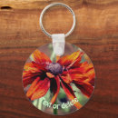 Search for orange and black keychains For her