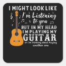 Search for electric bass guitar stickers Rock