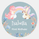 Search for happy birthday unicorn stickers Party