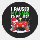 Search for fun and games stickers Festive