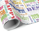 Search for 75th birthday wrapping paper For her