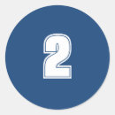 Search for round number stickers Simple
