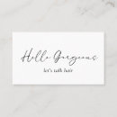Search for gorgeous business cards Typography