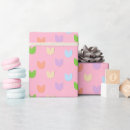 Recherche de fleurs pastel papier cadeau Moderne