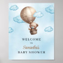 Search for we can bearly wait welcome signs Hot air balloon