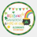 Search for st patricks day shamrock stickers Lucky charm