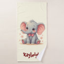 Search for elephant bath towels Girl