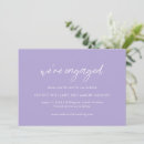 Search for lavender wedding save the dates Minimalist