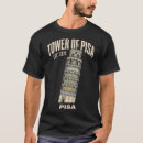 Search for leaning tower of pisa tshirts Italy
