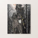 Recherche de maison hantée puzzles Sorcière