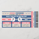 Search for sports ticket invitations Baby