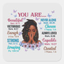 Search for african woman stickers Melanin