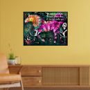 Recherche de cheval abstrait posters Rose