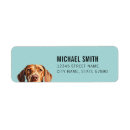 Search for vizsla return address labels Cute