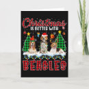 Search for beagle cards Santa claus