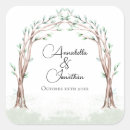 Search for fairytale wedding stickers Forest