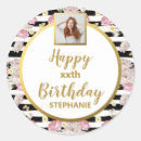 Search for happy birthday pattern stickers For her