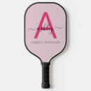 Recherche de pink pickleball paddles Monogrammé