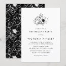 Search for floral retirement party invitations Botanical