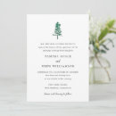 Recherche de pine tree wedding invitations Élégant