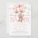 Search for bear pink invitations Balloon