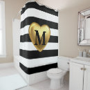Search for black heart shower curtains Valentines