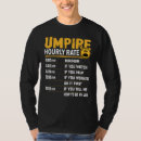 Search for funny umpire tshirts Sports