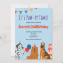 Search for paw ty invitations Girl