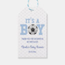 Search for soccer gift tags Blue
