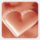 Recherche de coeur 3d autocollants Romance