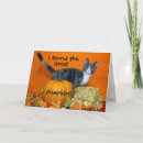 Search for fall halloween cards Kitten