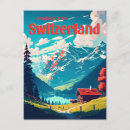 Search for swiss chalet postcards Winter