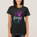 Recherche de filles de zodiaque tshirts Scorpio