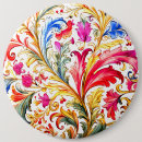 Search for fancy round buttons Flowers