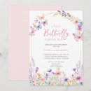 Search for floral butterfly invitations Wildflowers