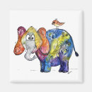 Recherche de animal drôle magnets Coloré