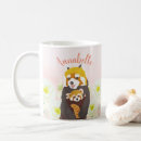 Recherche de maman panda tasses Rose
