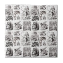 Recherche de dessin de chat carreaux Illustration