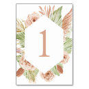Search for boho table cards Terracotta