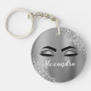 Search for eyelashes keychains Girly