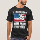 Search for retired postal worker tshirts Lady