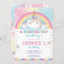 Search for rainbow cake birthday invitations Cute