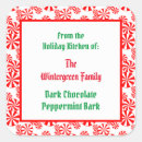 Search for red and white peppermint stickers Xmas
