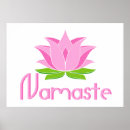 Search for namaste lotus posters Health