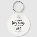 Search for friendship quotes keychains Typography