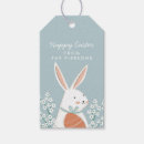 Search for happy easter gift tags White rabbit