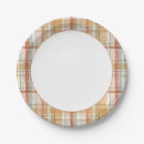 Search for autumn plaid plates Watercolor