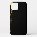 Search for gold background iphone cases Black